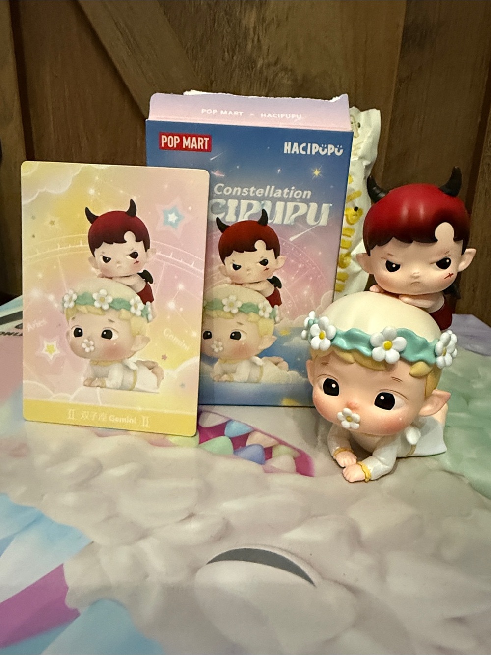 🆕 POP Mart Hacipupu Constellation Series - Gemini